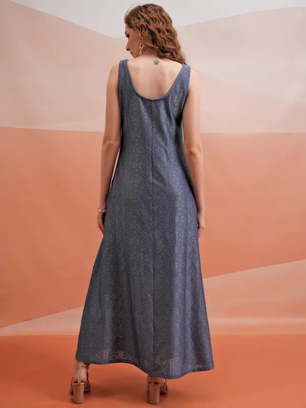 Self Design Maxi Dress