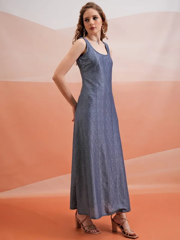 Self Design Maxi Dress