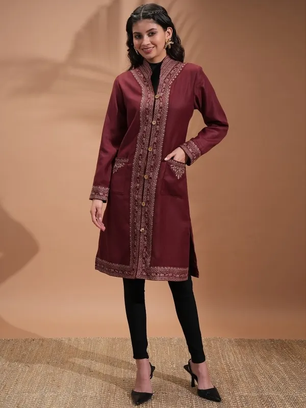 Women Embroidered Jackets