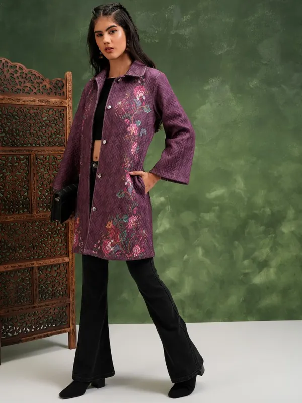 Women Printed Jacket