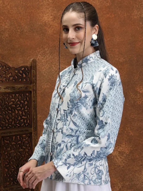 Women Printed Jacket