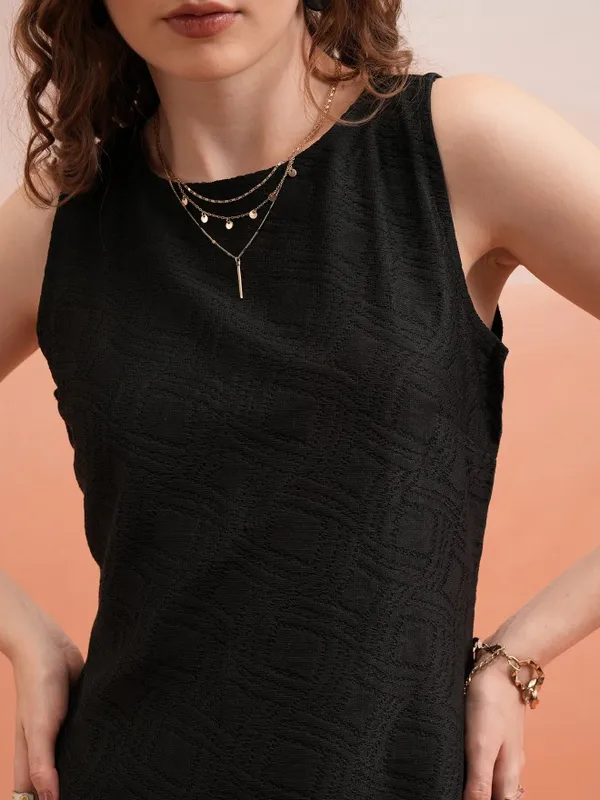 Self Design Bodycon Dress