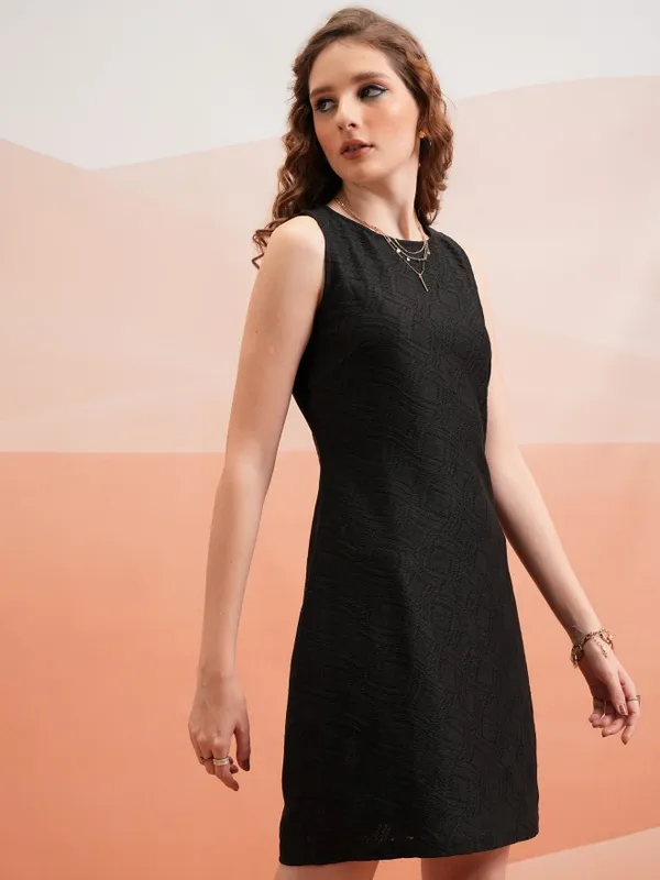 Self Design Bodycon Dress