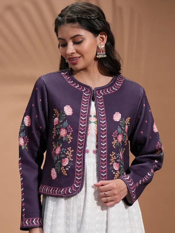 Women Printed Jacket