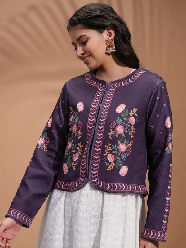 Women Printed Jacket