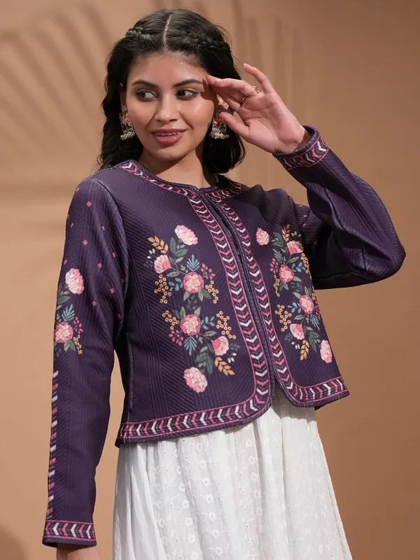 Women Printed Jacket