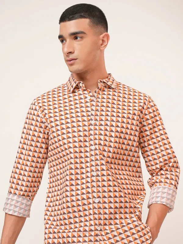 Men Slim Fit Casual Shirts