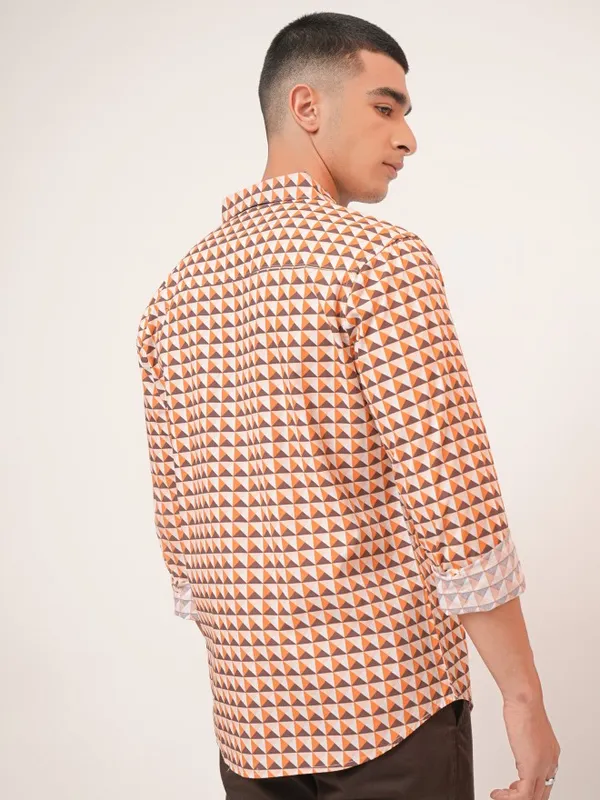 Men Slim Fit Casual Shirts