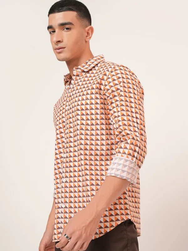 Men Slim Fit Casual Shirts