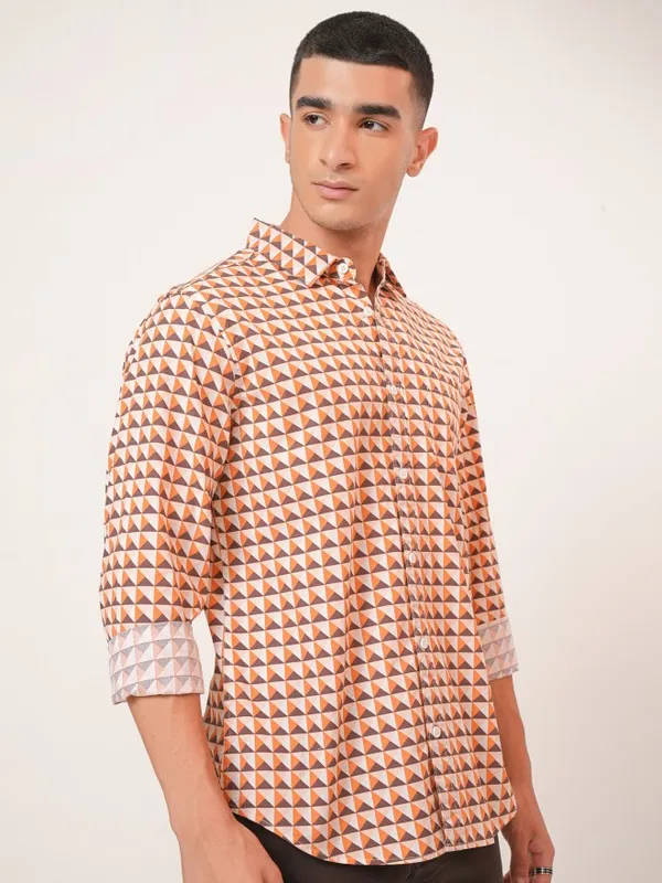 Men Slim Fit Casual Shirts