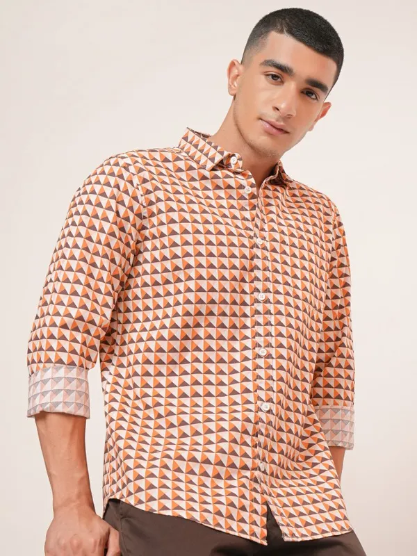 Men Slim Fit Casual Shirts