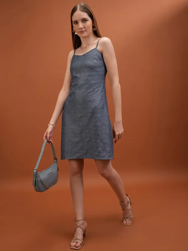 Self Design Bodycon Dress