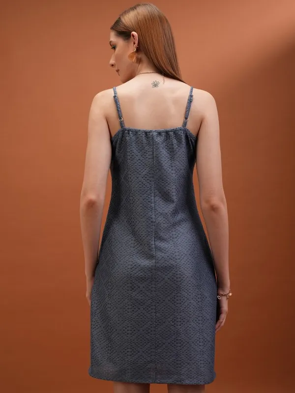 Self Design Bodycon Dress