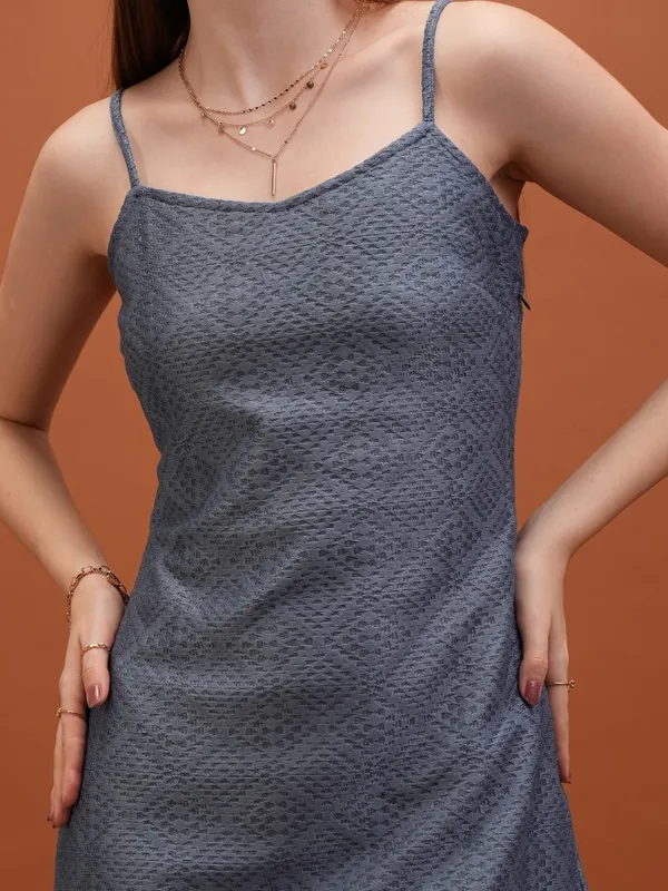 Self Design Bodycon Dress