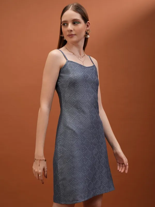 Self Design Bodycon Dress