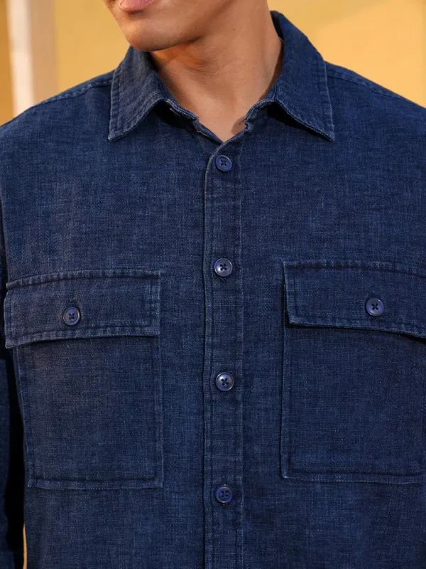 Men Oversized Fit Casual Shirt