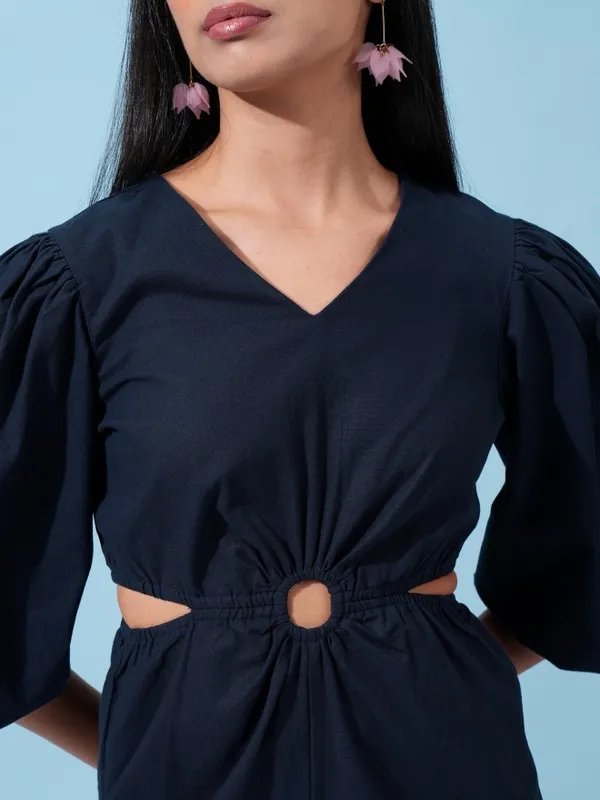 Solid Regular Fit Jumpsuit