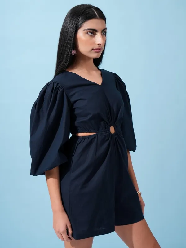 Solid Regular Fit Jumpsuit