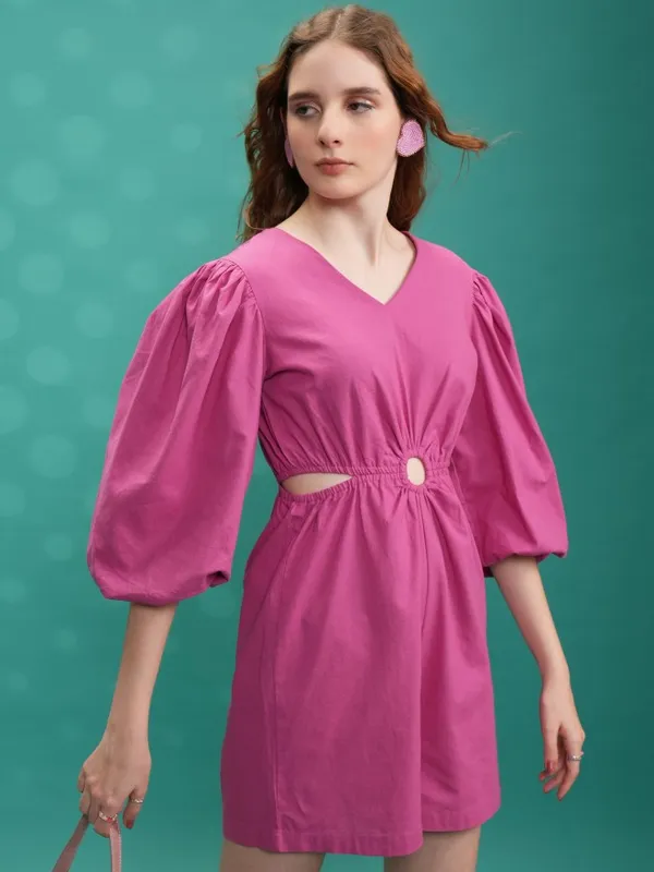 Solid Regular Fit Jumpsuit