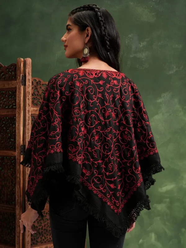 Embroidered Kaftan Top