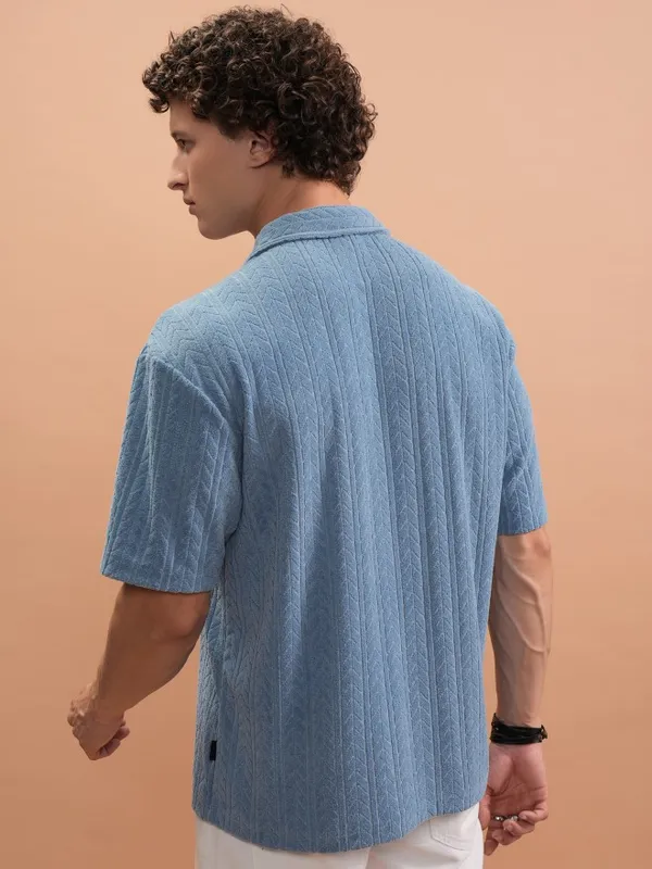 Men Oversized Fit Casual Shirt