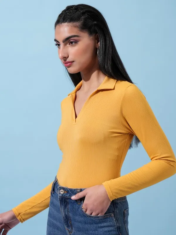 Solid Fitted Top
