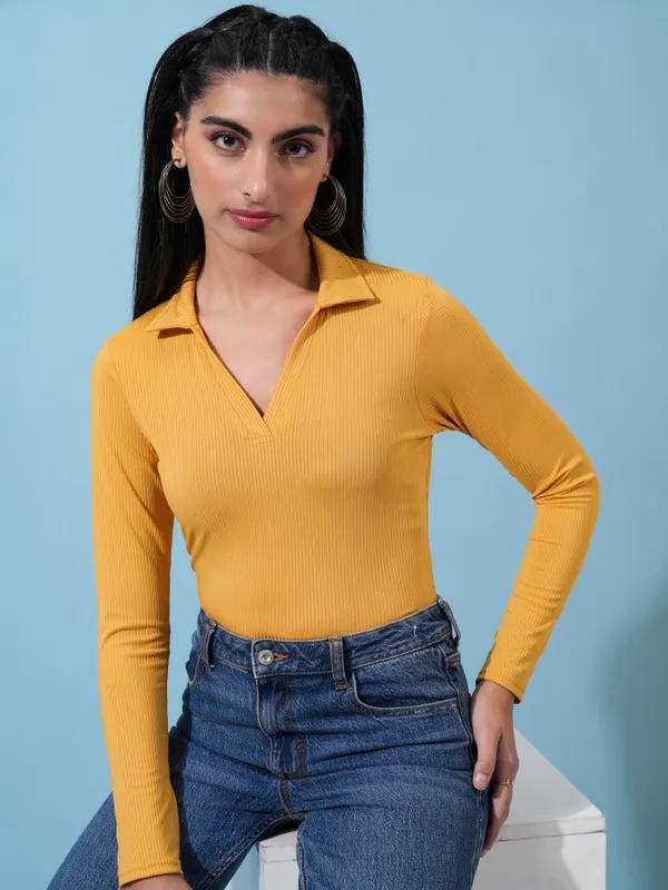 Solid Fitted Top