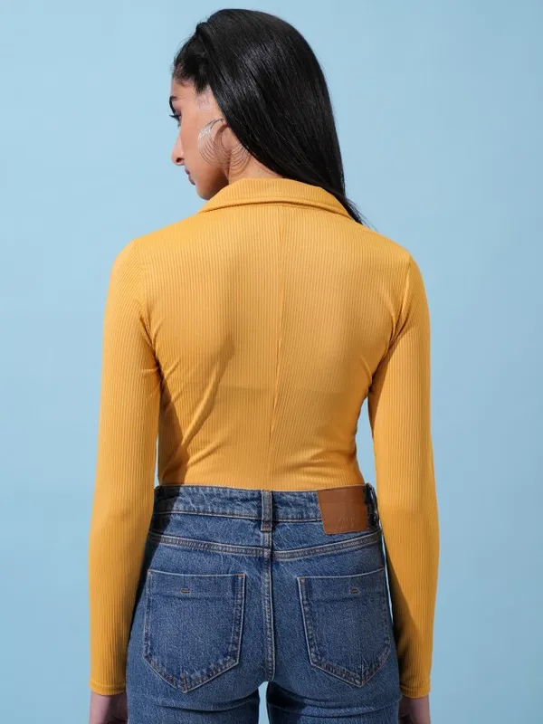 Solid Fitted Top