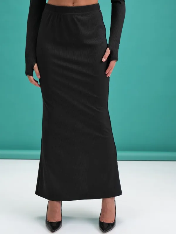  Tokyo Talkies Women Black Co-Ords