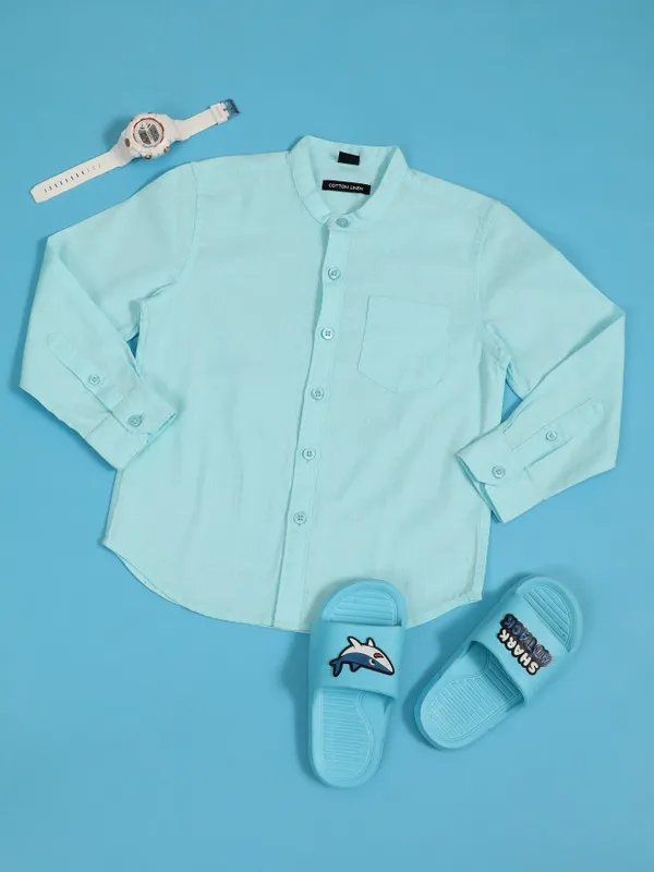 Boys Regular Fit Casual Shirt