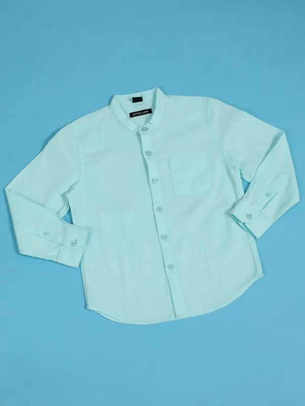 Boys Regular Fit Casual Shirt