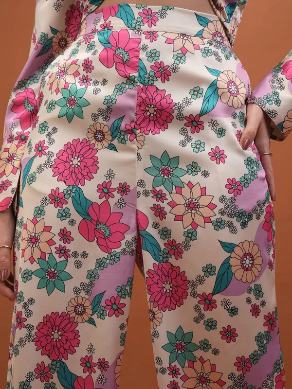  Tokyo Talkies Women Off White Co-Ords