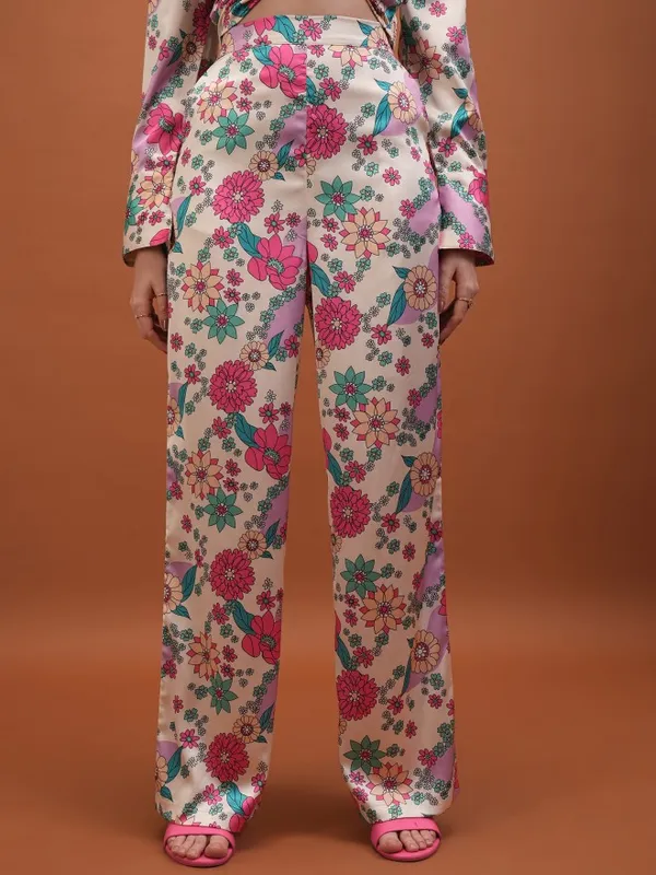  Tokyo Talkies Women Off White Co-Ords