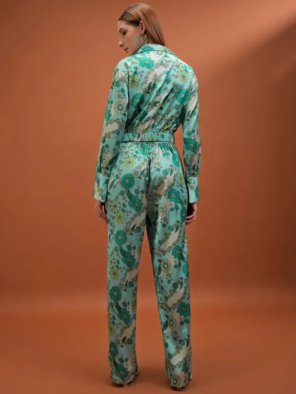 Women Blazer With Trouser Co-Ords