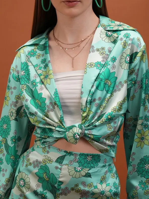 Women Blazer With Trouser Co-Ords