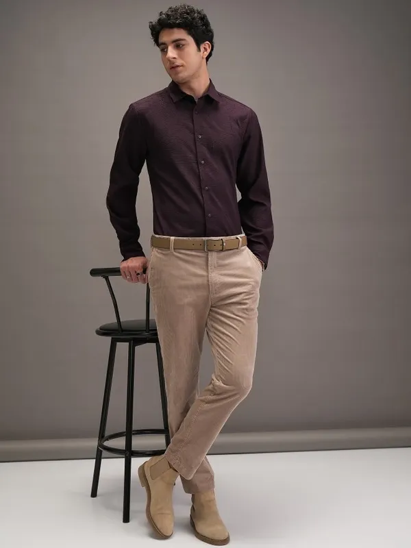 Men Slim Fit Casual Shirt