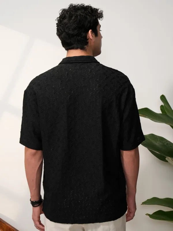 Men Oversized Fit Casual Shirt