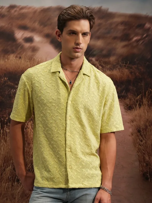 Men Oversized Fit Casual Shirts