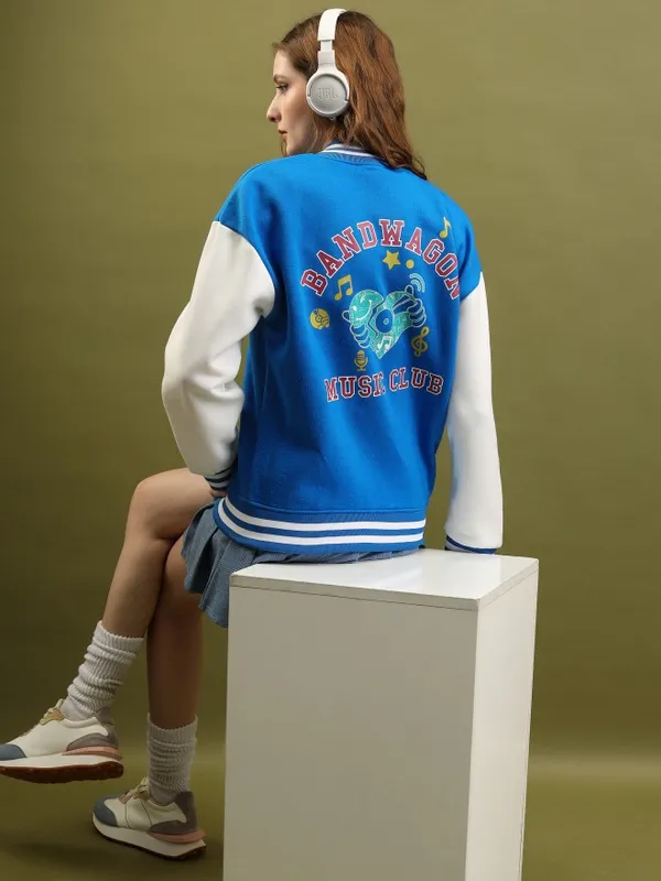 新品未使用タグ付き】VTMNTS COLLEGE JACKET ブルー