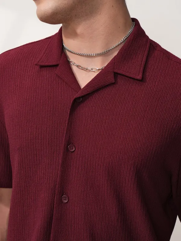 Men Relaxed Fit Casual Shirt