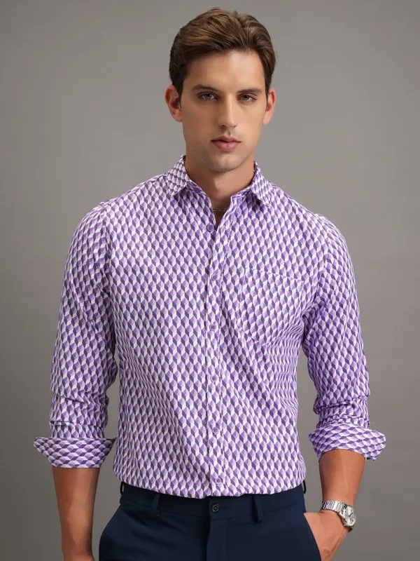 Men Slim Fit Casual Shirt