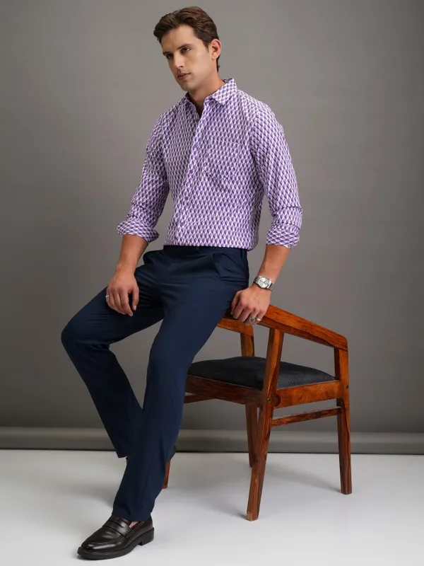 Men Slim Fit Casual Shirt