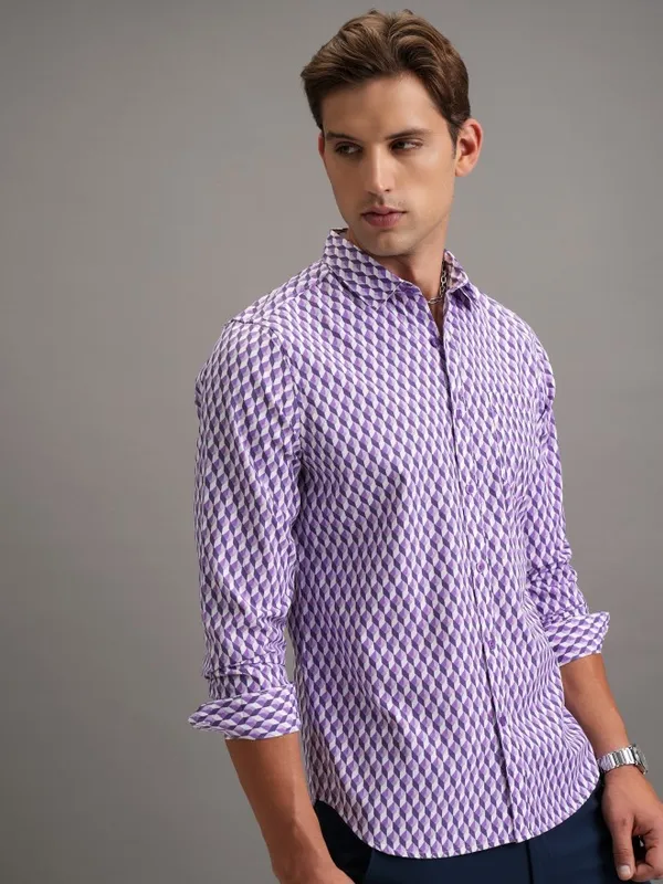 Men Slim Fit Casual Shirt