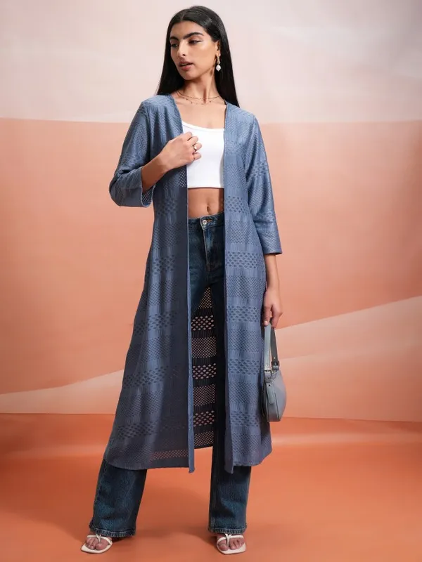 Women Self Design Shrug