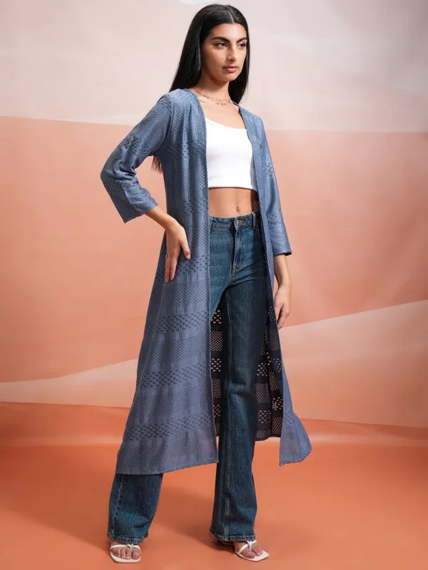 Women Self Design Shrug