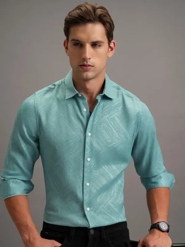 Men Slim Fit Casual Shirt