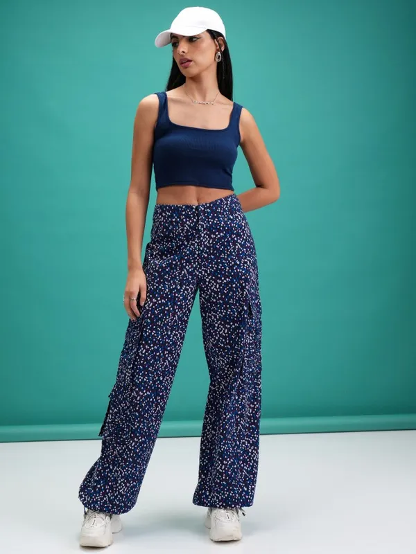 Printed Regular Fit Joggers