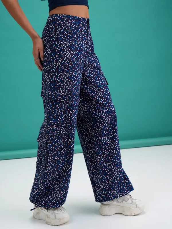 Printed Regular Fit Joggers