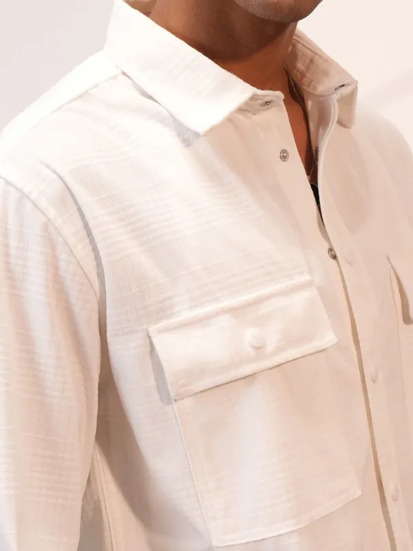 Men Oversized Fit Casual Shirts