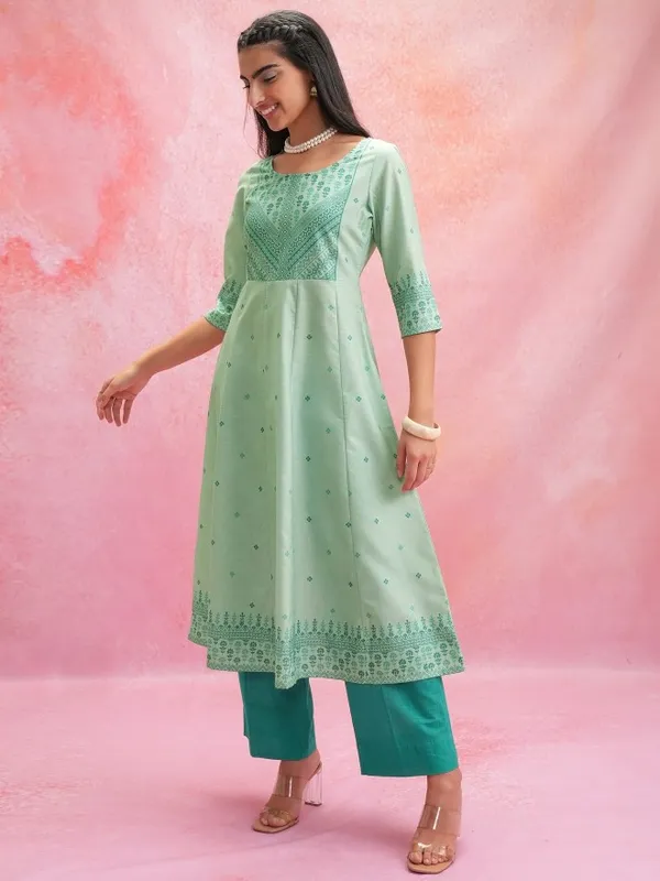 Anarkali Printed Kurta
